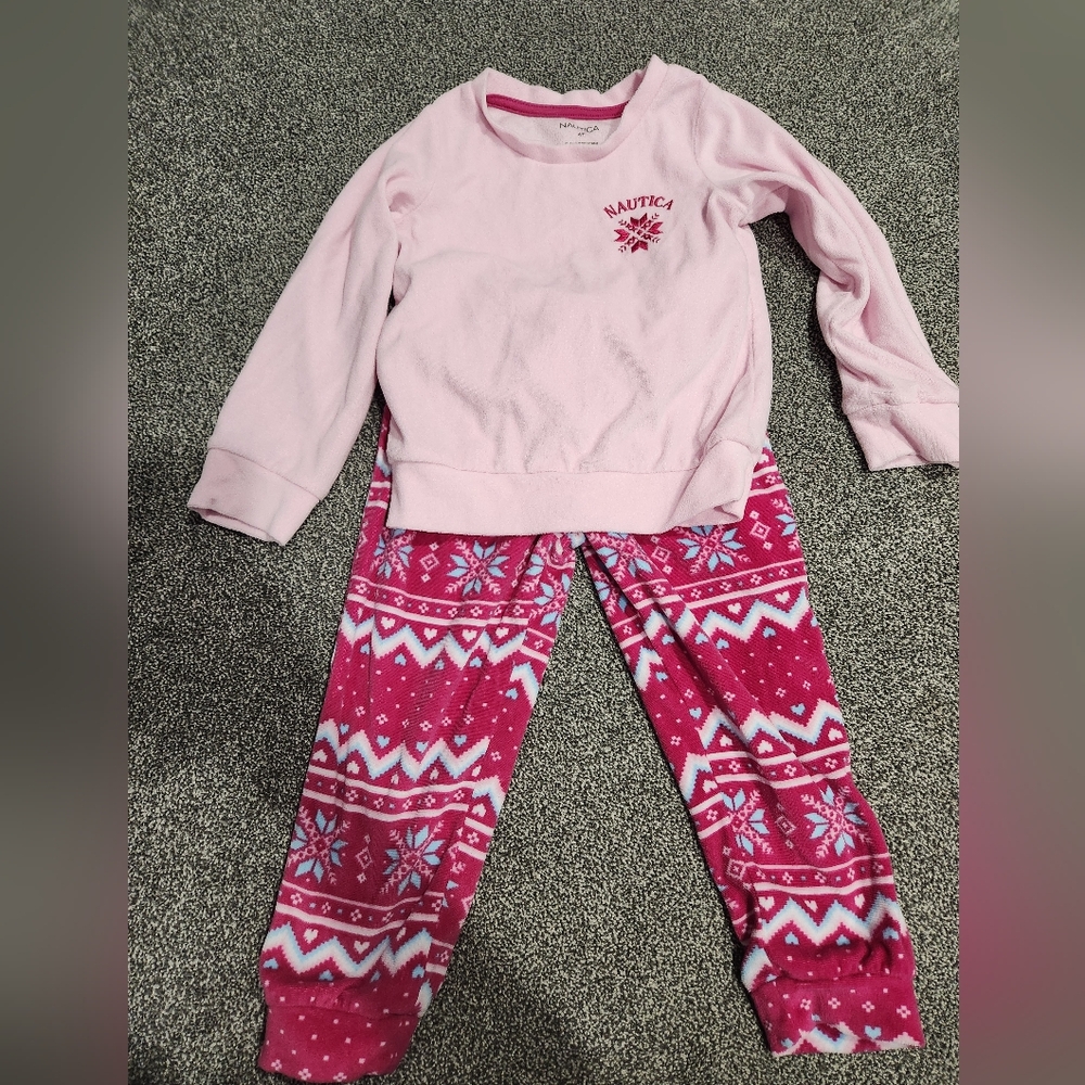 Nautica Pajama Set. 4T.